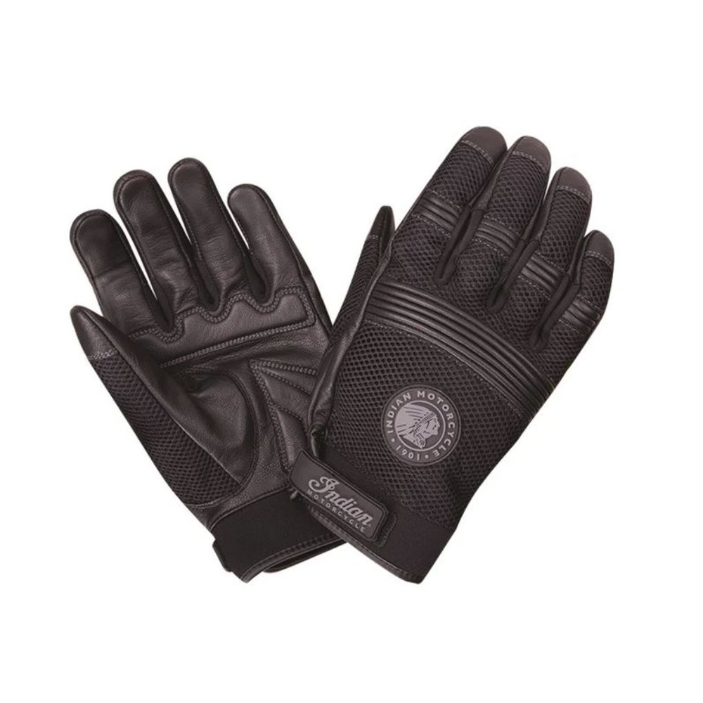 Women's Mesh Warm Weather Riding Gloves, Black, Ladies Small